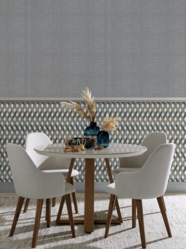 Trama color e trama titanio (Painel)